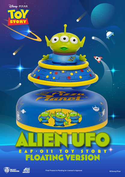 Toy Story Egg Attack Drijvend Model Alien UFO 6 cm