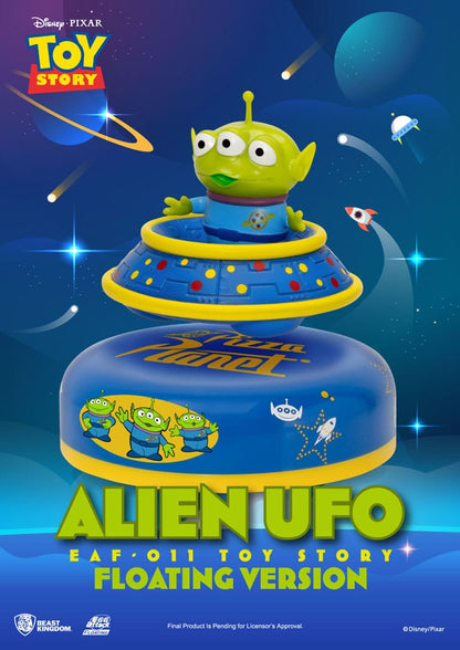 Toy Story Egg Attack Drijvend Model Alien UFO 6 cm