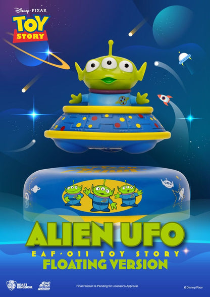 Toy Story Egg Attack Drijvend Model Alien UFO 6 cm