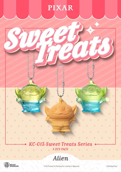 Pixar Sweet Treats-serie Keychains 3-pack 4 cm