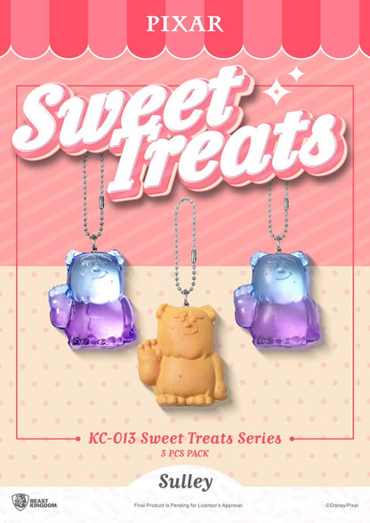 Pixar Sweet Treats-serie Keychains 3-pack 4 cm