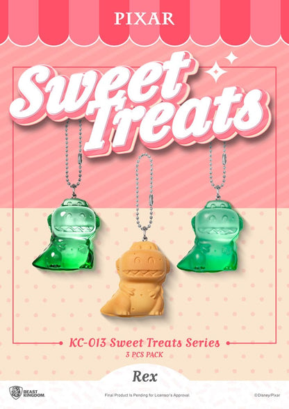 Pixar Sweet Treats-serie Keychains 3-pack 4 cm