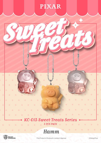 Pixar Sweet Treats-serie Keychains 3-pack 4 cm