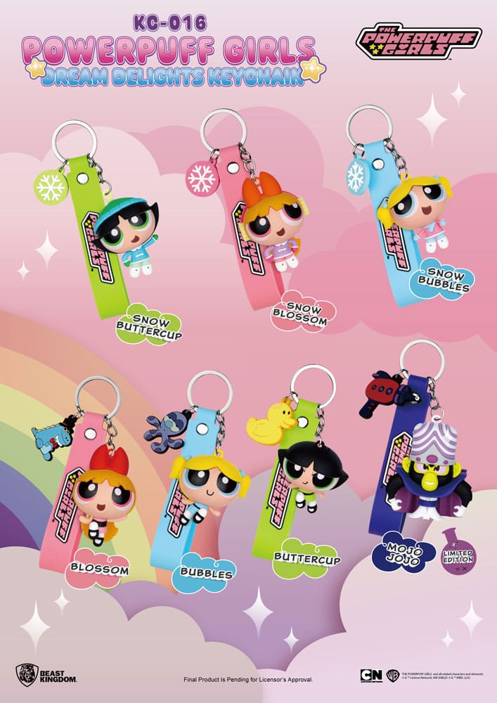 The Powerpuff Girls Sleutelhangers Blind Box Dream Delights 5 cm Sortiment (6)