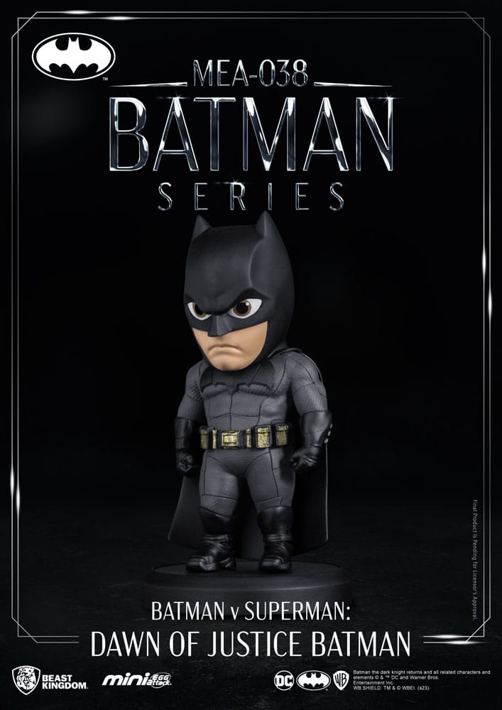 DC Comics Mini Egg Attack Figuur Batman v Superman: Dawn of Justice Batman 8 cm