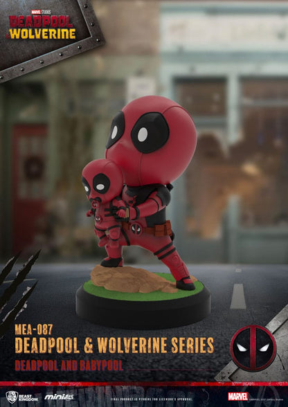 Deadpool 3 Deadpool & Wolverine -serie Mini Egg Attack -figuren 8 cm