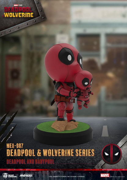 Deadpool 3 Deadpool & Wolverine -serie Mini Egg Attack -figuren 8 cm