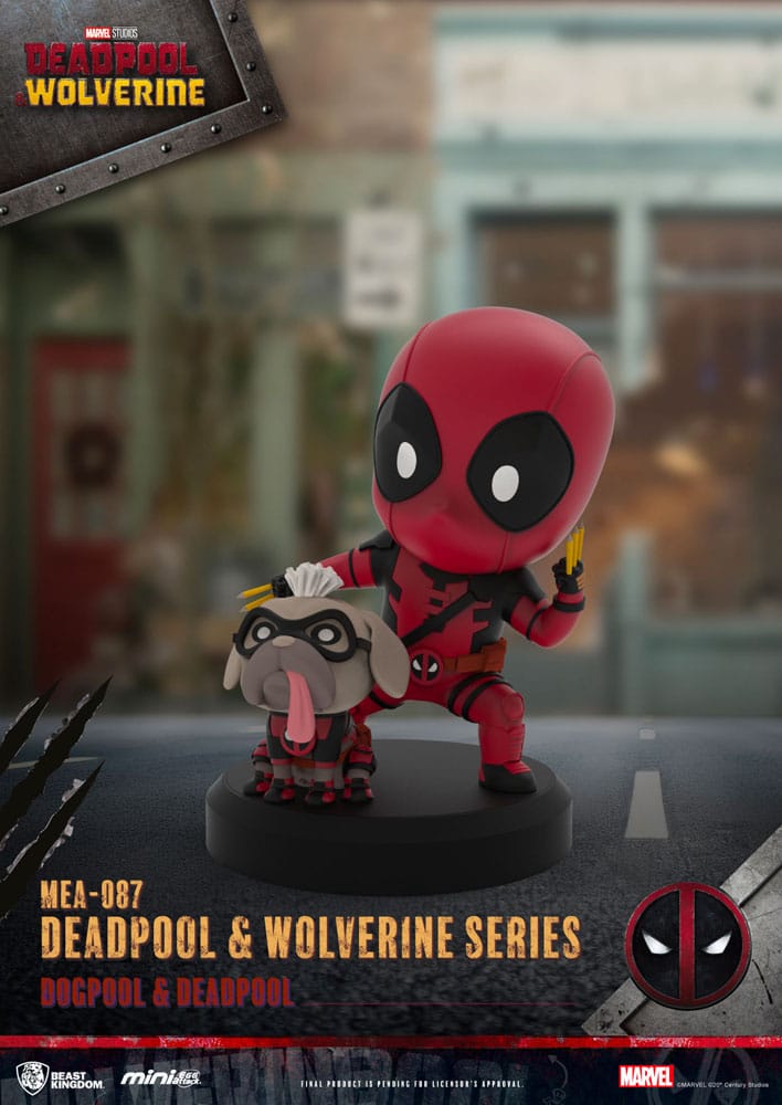 Deadpool 3 Deadpool & Wolverine -serie Mini Egg Attack -figuren 8 cm