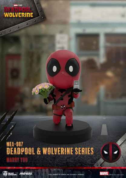 Deadpool 3 Deadpool & Wolverine -serie Mini Egg Attack -figuren 8 cm
