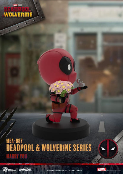 Deadpool 3 Deadpool & Wolverine -serie Mini Egg Attack -figuren 8 cm