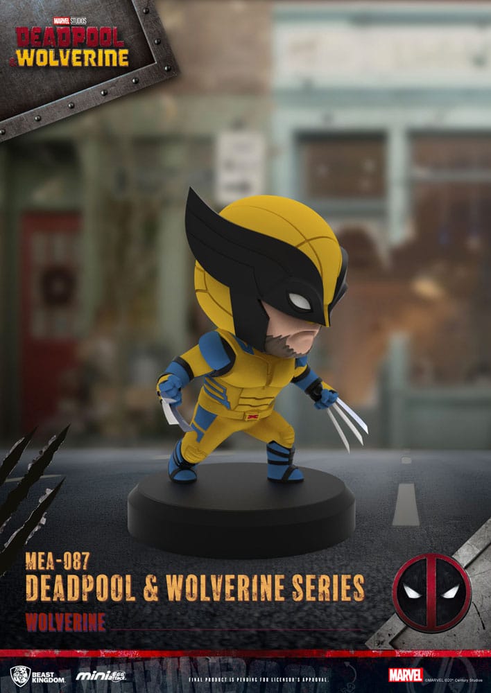 Deadpool 3 Deadpool & Wolverine -serie Mini Egg Attack -figuren 8 cm