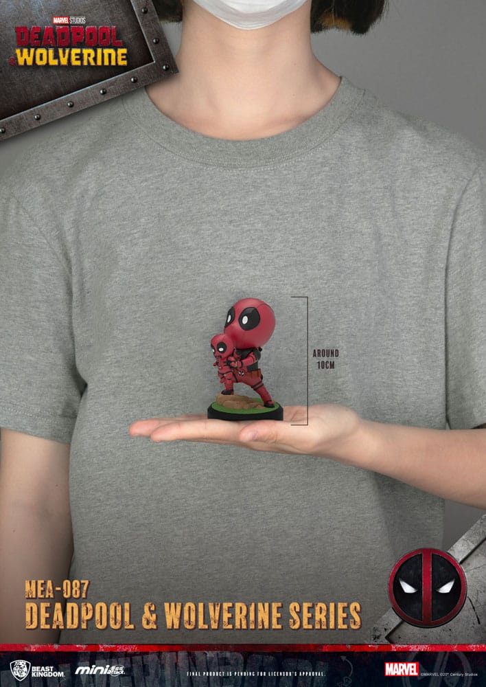 Deadpool 3 Deadpool & Wolverine -serie Mini Egg Attack -figuren 8 cm