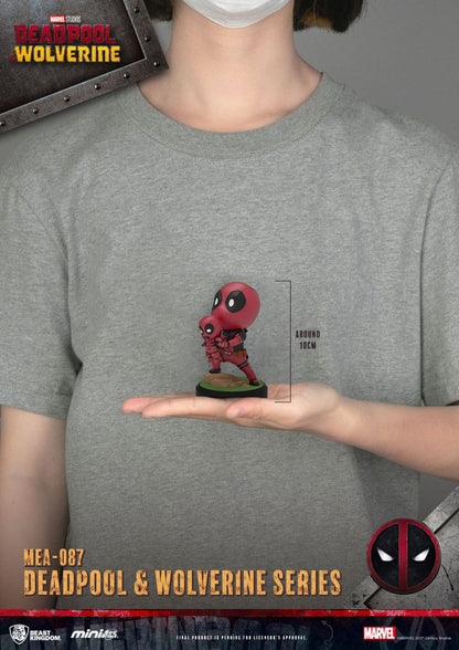 Deadpool 3 Deadpool & Wolverine -serie Mini Egg Attack -figuren 8 cm