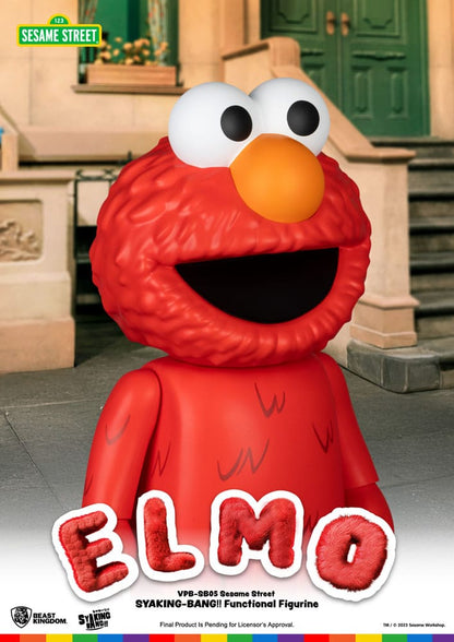 Sesamstraat Syaking Bang Vinyl Spaarpot Elmo 47 cm