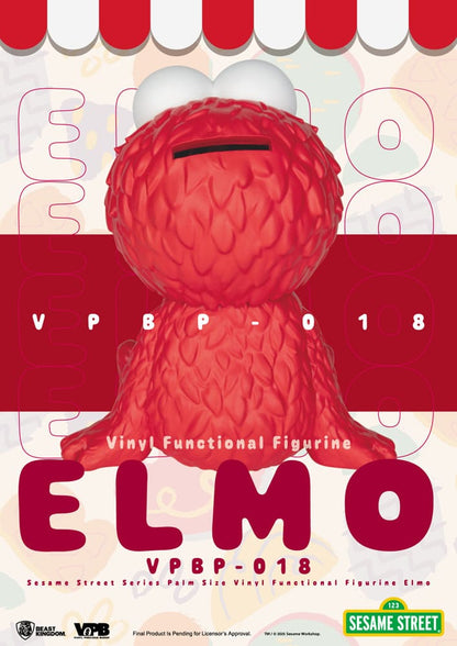 Sesamstraat Spaarvarken Vinyl Bank Elmo 12 cm