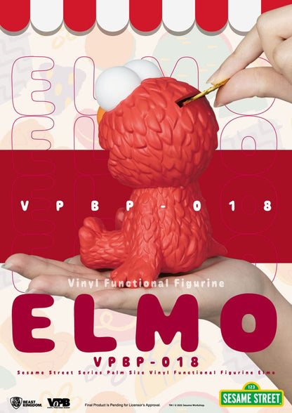 Sesamstraat Spaarvarken Vinyl Bank Elmo 12 cm