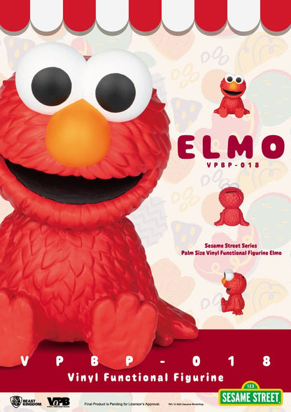 Sesamstraat Spaarvarken Vinyl Bank Elmo 12 cm