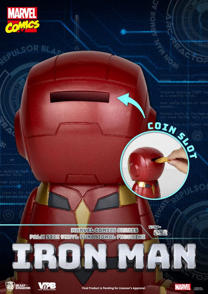 Klassieke Marvel Comics Piggy Vinyl Bank Iron-man 12 cm