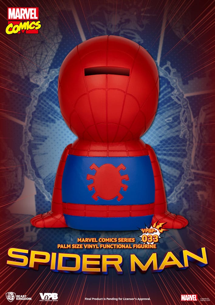 Klassieke Marvel Comics Piggy Vinyl Bank Spiderman 12 cm