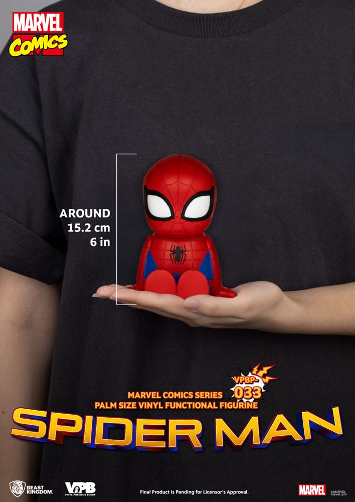 Klassieke Marvel Comics Piggy Vinyl Bank Spiderman 12 cm