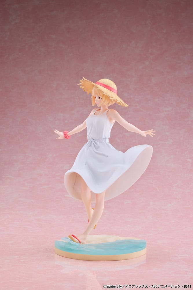 Lycoris Terugslag PVC Beeld 1/7 Chisato Nishikigi Witte Jurk Ver. 23 cm