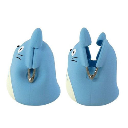 My Neighbor Totoro Mini Siliconen Portemonnee Totoro blauw 9 cm