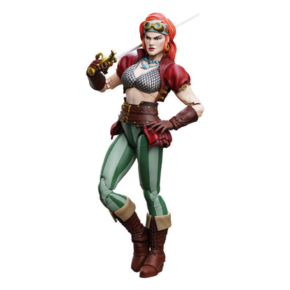 Epische H.A.C.K.S. Actiefiguur 1/12 Rode Sonja Steampunk
