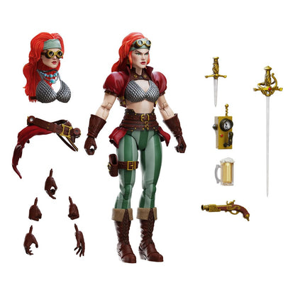 Epische H.A.C.K.S. Actiefiguur 1/12 Rode Sonja Steampunk