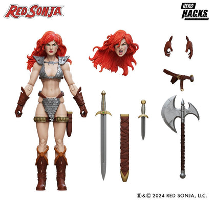Red Sonja Hero H.A.C.K.S. Actiefiguur rode sonja