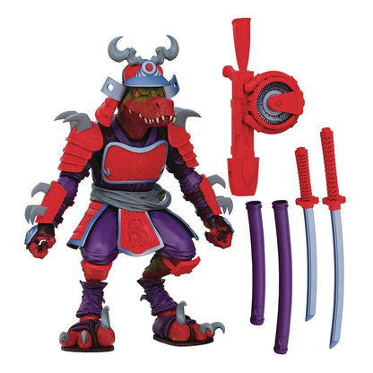 Saurozoïsche krijgers rockactie figuur Sokudo Legion Raptor (Samurai) 15 cm