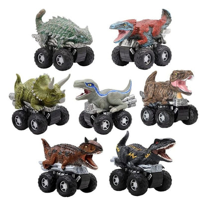 Jurassic World Zoom Riders-voertuig met actiefigurenassortiment (24)