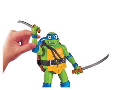 Teenage Mutant Ninja Turtles: Mutant Mayhem Ninja Shouts Actiefiguur Leonardo 14 cm