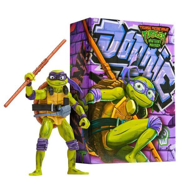 Teenage Mutant Ninja Turtles: Mutant Mayhem Actiefiguur Comic Con Donatello 18 cm