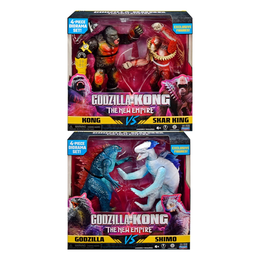 Godzilla X Kong De nieuwe Empire Action Figures 15 cm Assortment (4)
