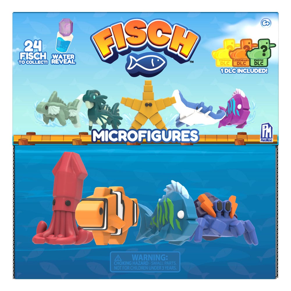 Fisch Minifigures 5 cm display (24)