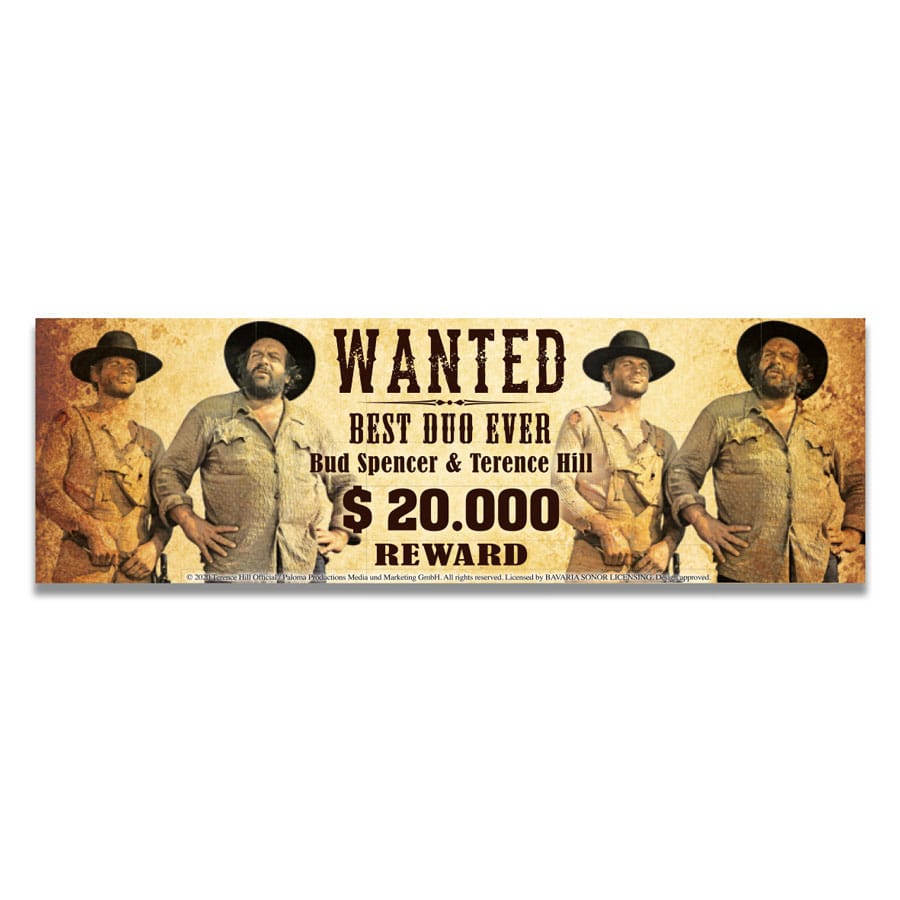 Bud Spencer & Terence Hill emaille mok gezocht