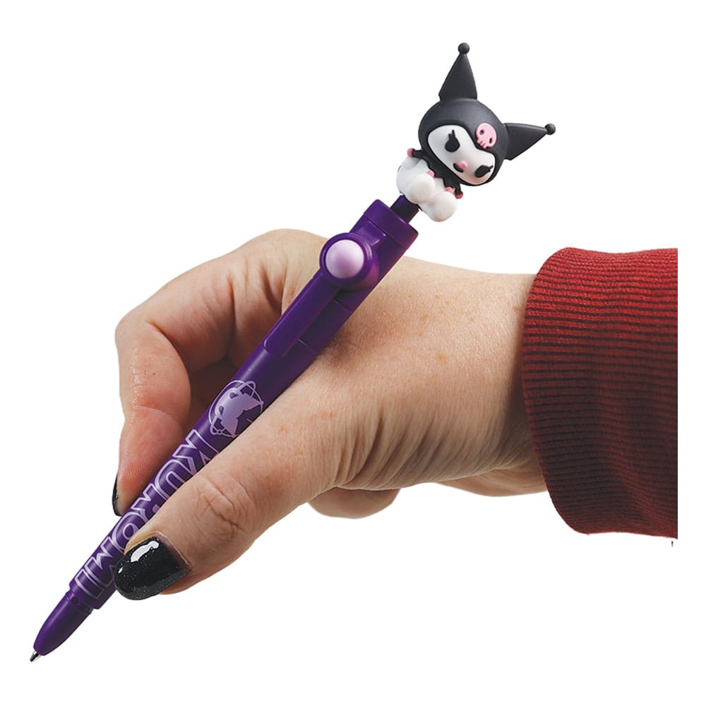 Sanrio Fidget Pen Kuromi Paars