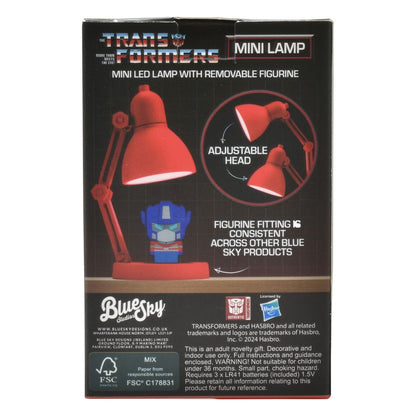 Transformers mini LED-licht met figuur 10 cm