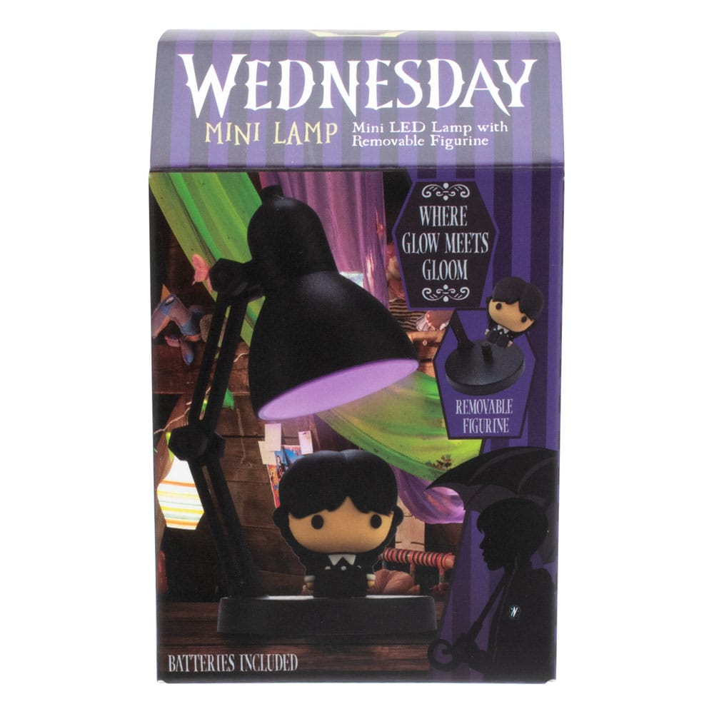 Woensdag mini-led-licht met figuur 10 cm