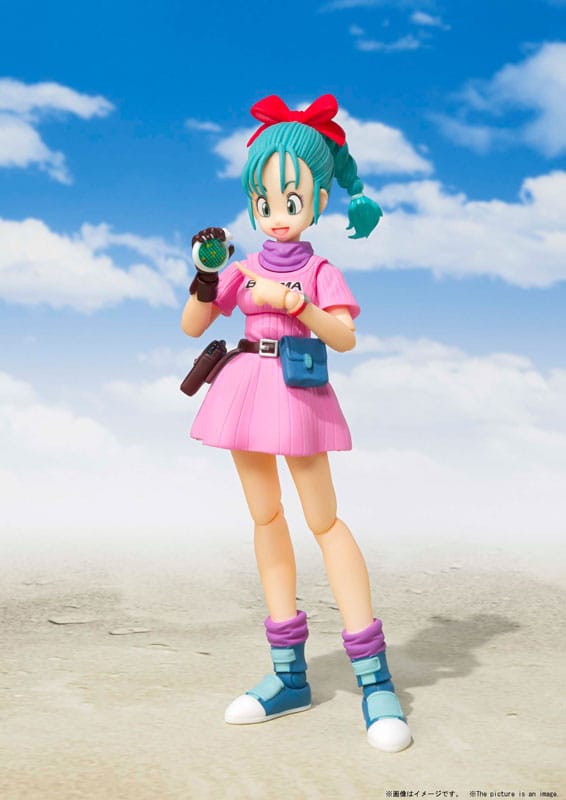 Dragon Ball S.H. Figuarts Actiefiguur Bulma Avontuur Begint 16 cm