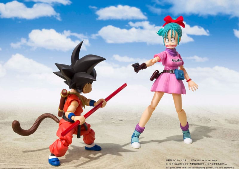 Dragon Ball S.H. Figuarts Actiefiguur Bulma Avontuur Begint 16 cm