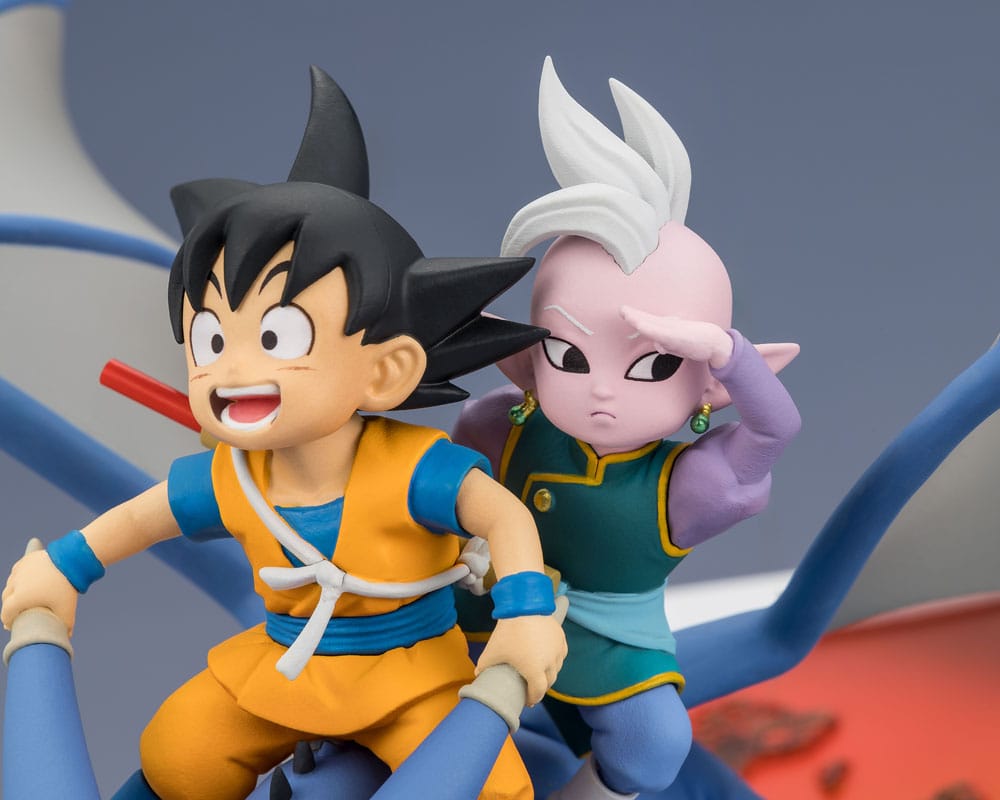 Dragon Ball Figuarts ZERO PVC-beeld Son Goku (mini) en Supreme Kai (mini) Welkom bij het grote avontuur! 23 cm