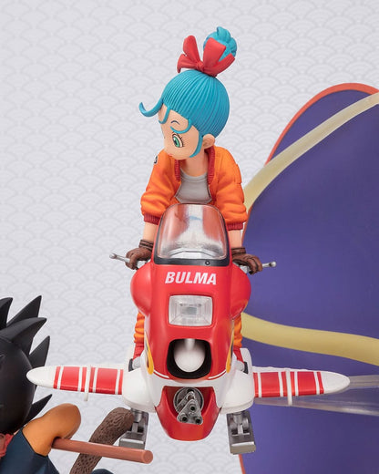 Dragon Ball Figuarts Zero Pvc Statue Son Goku & Bulma 18 cm