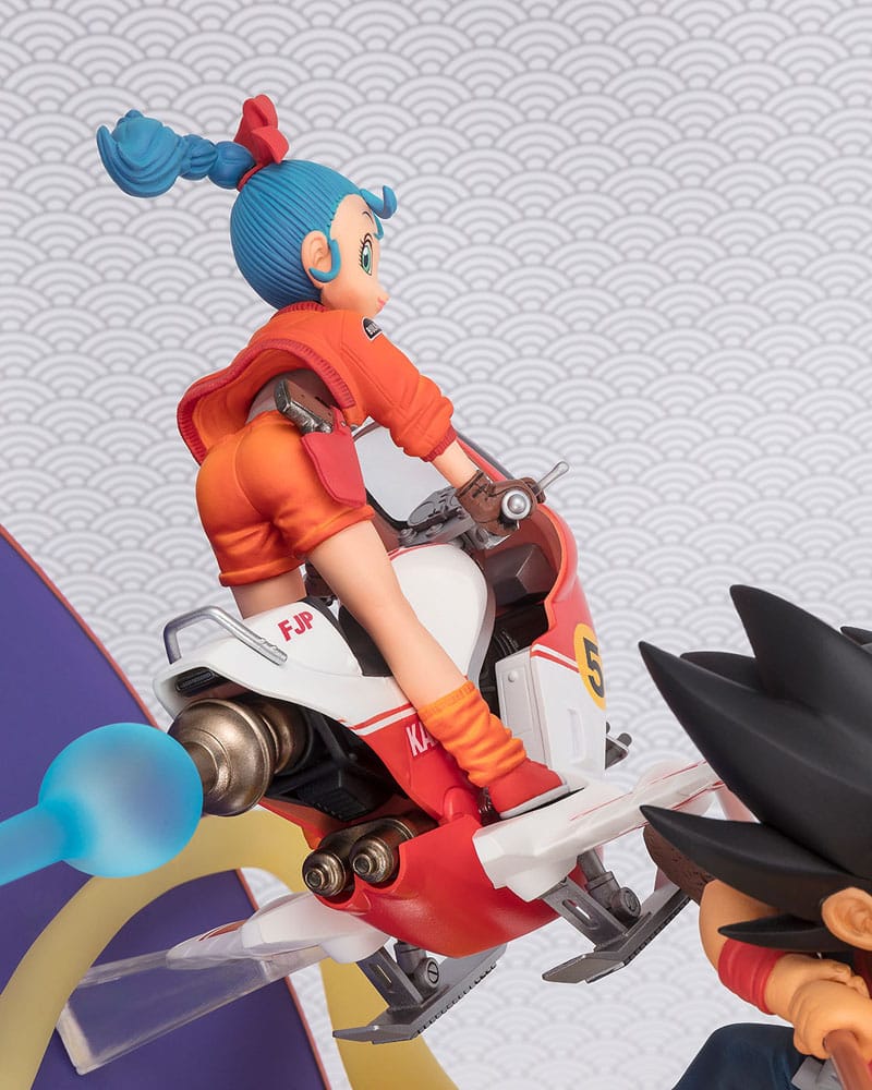Dragon Ball Figuarts Zero Pvc Statue Son Goku & Bulma 18 cm