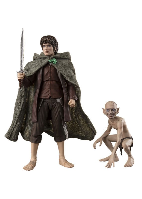 Lord of the Rings S.H. Figuarts Actiefiguren Frodo Baggins & Gollum