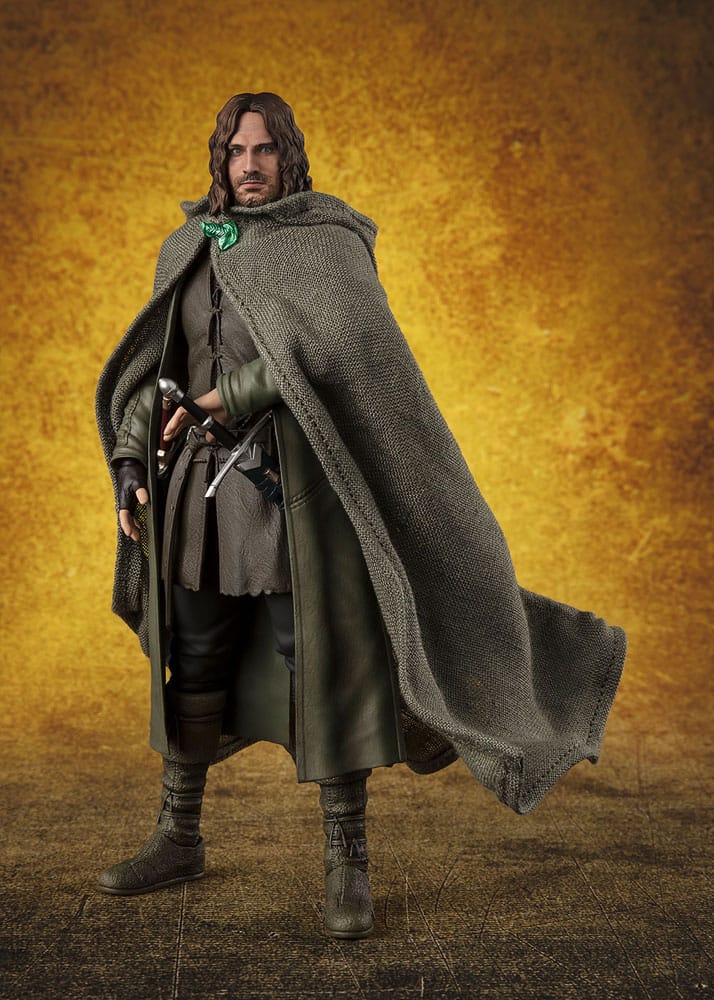 Lord of the Rings S.H. Figuarts werkfiguur aragorn 16 cm