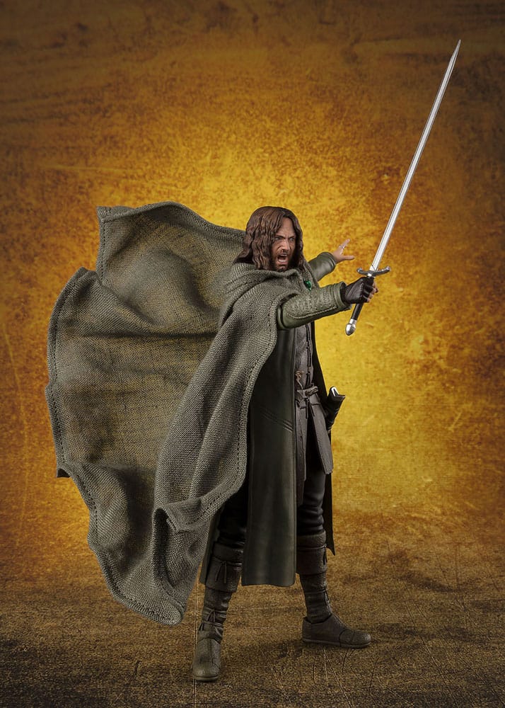 Lord of the Rings S.H. Figuarts werkfiguur aragorn 16 cm