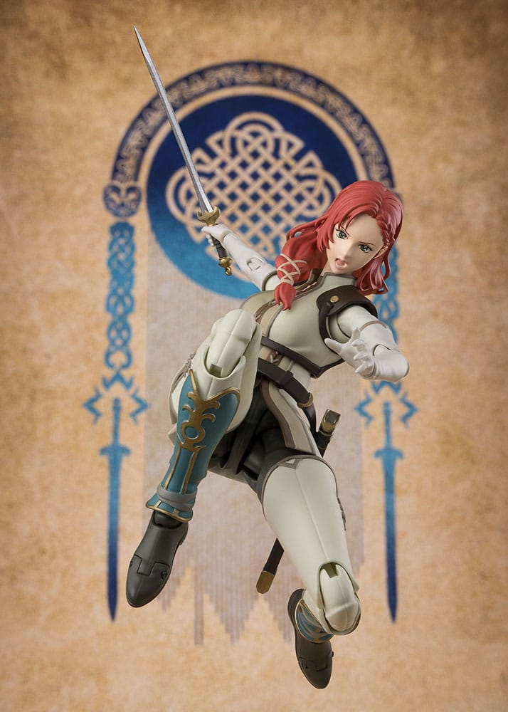 Lord of the Rings The War of the Rohirrim S.H. Figuarts actie Figuur Hera Shieldmeaiden van Rohan 18 cm