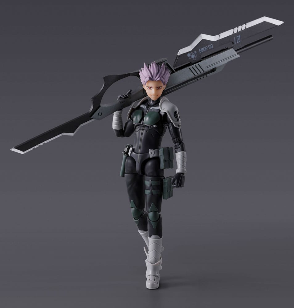 Kaiju nr. 8 S.H.Figuarts actiefiguur Gen Narumi 15 cm