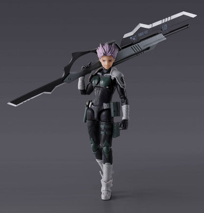 Kaiju nr. 8 S.H.Figuarts actiefiguur Gen Narumi 15 cm